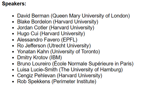 AI Physics Speakers